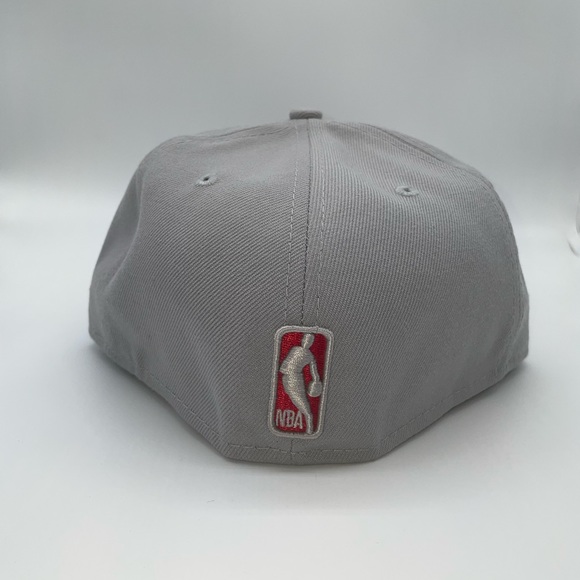 H-TOWN Cap New EraHouston Rockets Hoop Team 59FIFTY Gray Fitted Size 7 1/4 - Picture 8 of 8